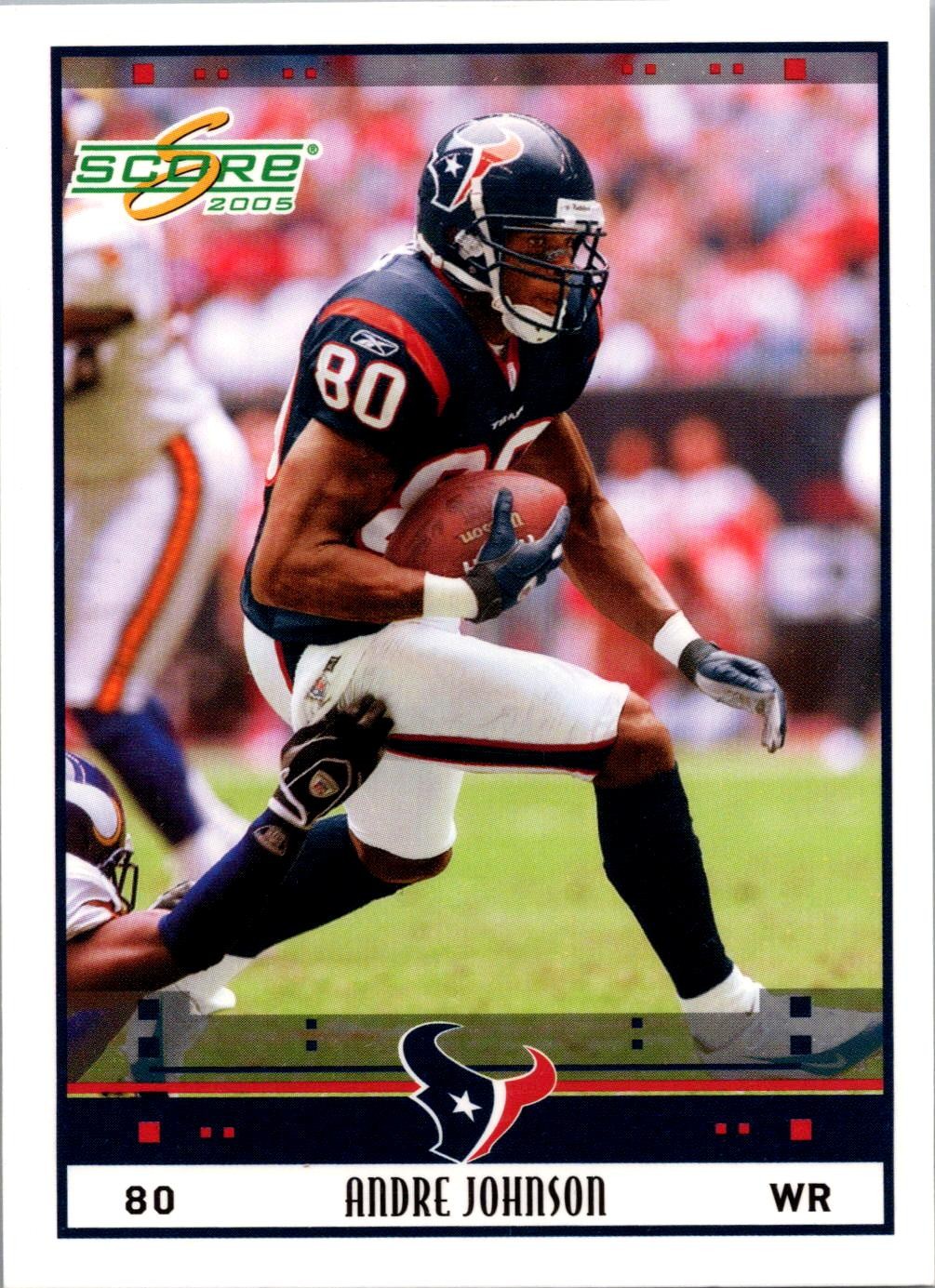 2005 Score #110 Andre Johnson