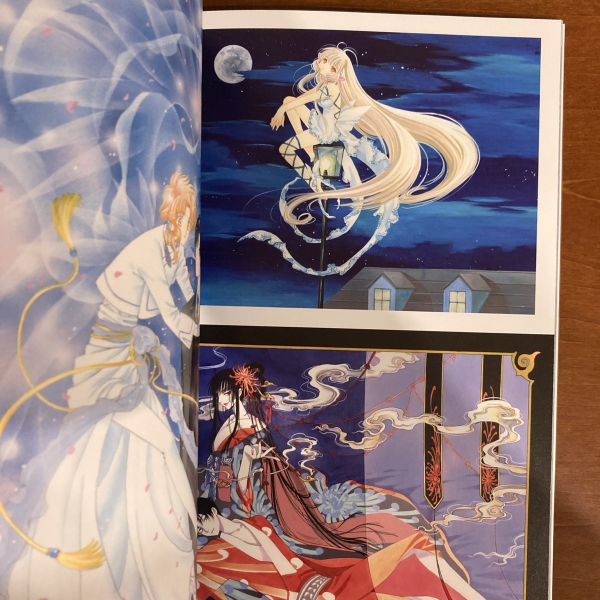CLAMP Exhibition Official Art Book COLOR KURO & COLOR SHIRO Set