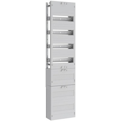ABN Verteilerfeld V17AR421 4x12TE APZ RfZ 48TE 250x1050x134mm mit Abdeckung