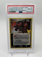 Umbreon Star 17/17 Celebrations: Classic Collection Holo for Umbreon Star 17/17 Celebrations: Classic Collection Holo for