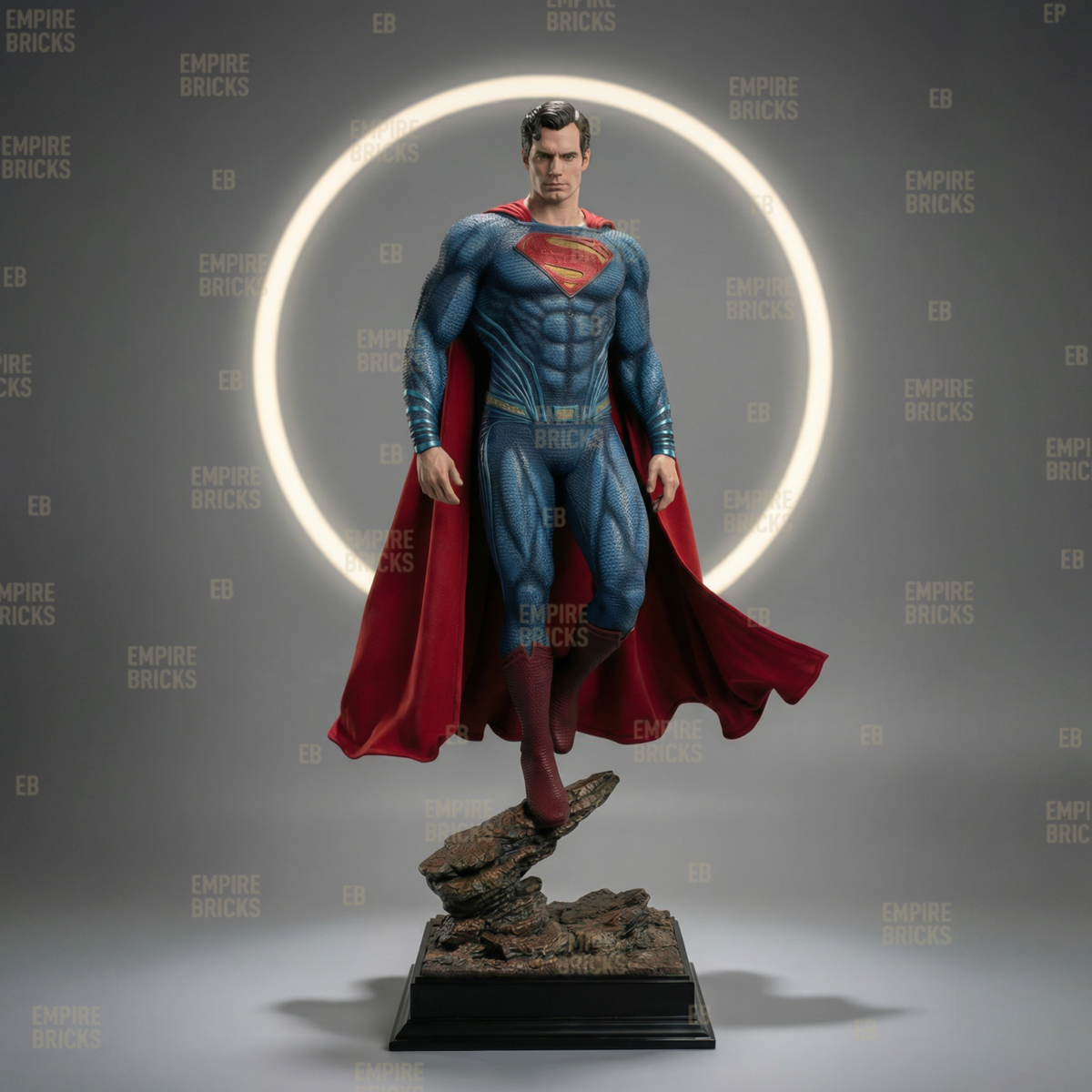 DC Justice League Superman Cold Cast Resin Statue Museum Grade GK