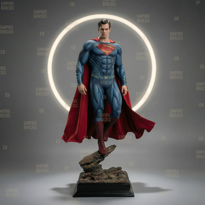 DC Justice League Superman Cold Cast Resin Statue - Museum Grade GK Figure