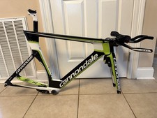 Cannondale Slice RS Aero TT 54cm 700c Cerchio Freno Ex Pro Bici Abitacolo Integrato