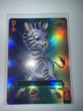 2021 Upper Deck Goodwin Champions Playing Cards #9 Of Diamonds Gravy Zebra