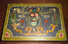 KLEINE ALTE BAUERNTRUHE TISCHTRUHE HOLZKASTEN