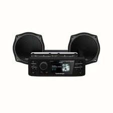 Rockford Fosgate HD9813SG-STAGE1 Source Unit & 2-Speaker Kit for 1998-2013 HD