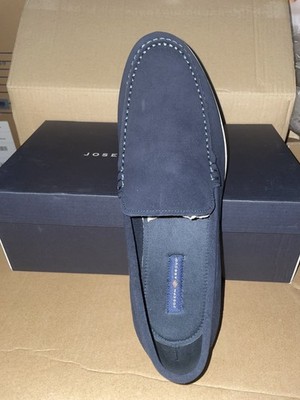 Joseph Abboud Blue Suade Men's Loafers Size 11 NEW