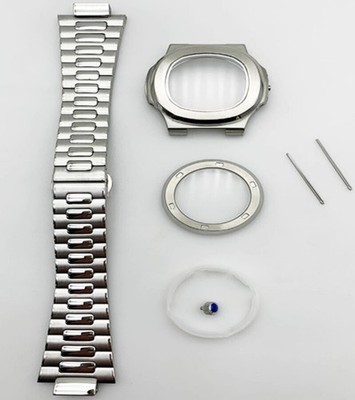 Stainless steel watch set For Patek Philippe Parakeet 2813/3804/8215 movement