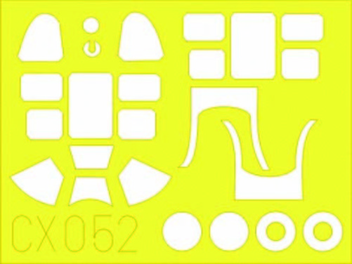 Eduard Accessories Cx052 - 1:72 P-51B/C Mustang - Masking Film - New