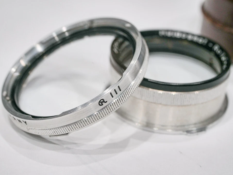 Juego de 2 lentes de primer plano vintage Rolleiflex Heidosmat-Rolleinar bahía 2 con estuche Foto 4 de 4