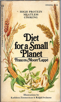 Diet for a Small Planet 1973 Frances Moore Lappe PB Vintage