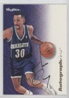 1996-97 Skybox Premium Autographics Black Ink Dell Curry Auto