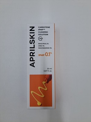 Aprilskin Carrotene IPMP Clearing Solution 20ml (ABLAUF 09 2027)