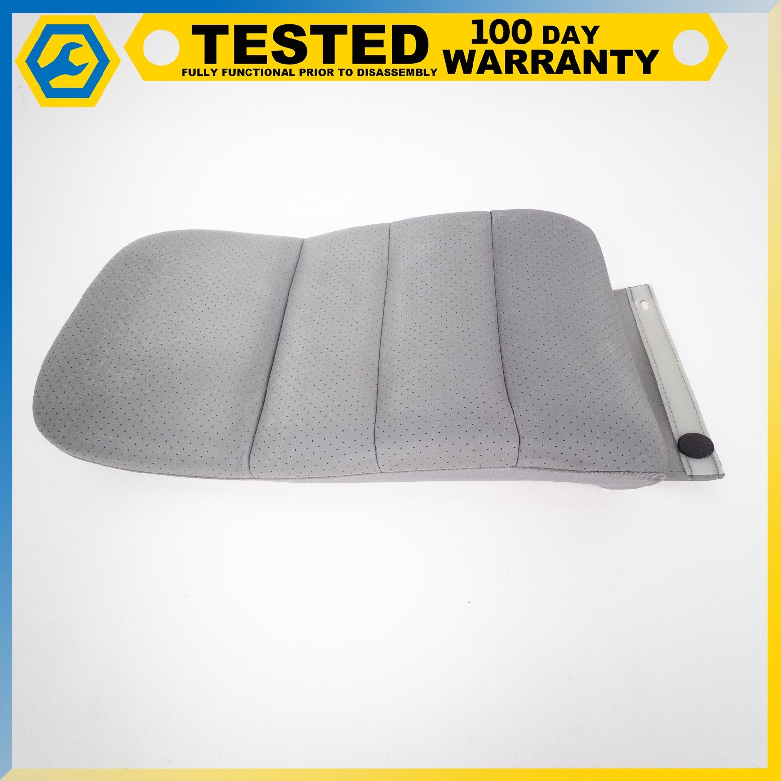 05-13 CHEVROLET CORVETTE C6 FRONT RIGHT SIDE TOP UPPER SEAT CUSHION GRAY OEM