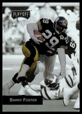1993 Playoff Promo Inserts #2 Barry Foster - Pittsburgh Steelers