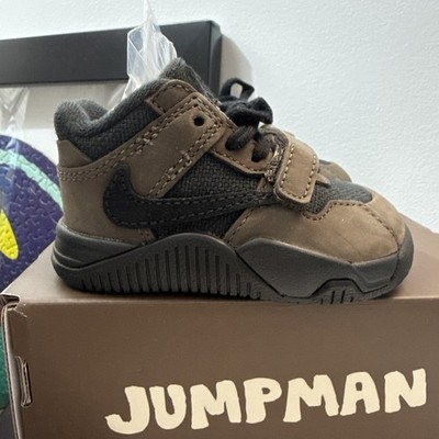 NIKE トラヴィス ジャンプマンジャック21cm リトルキッズ Air Jordan Jumpman Jack TR Travis Scott Size 4C Dark Mocha