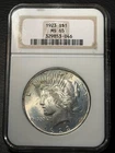 1923 Peace Silver Dollar NGC MS65
