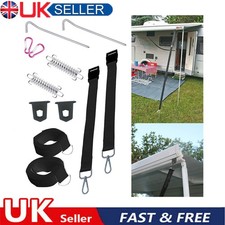 FIAMMA AWNING TIE DOWN KIT TYPE S BLACK FOR F35 F45 F65 CARAVAN MOTORHOME UK