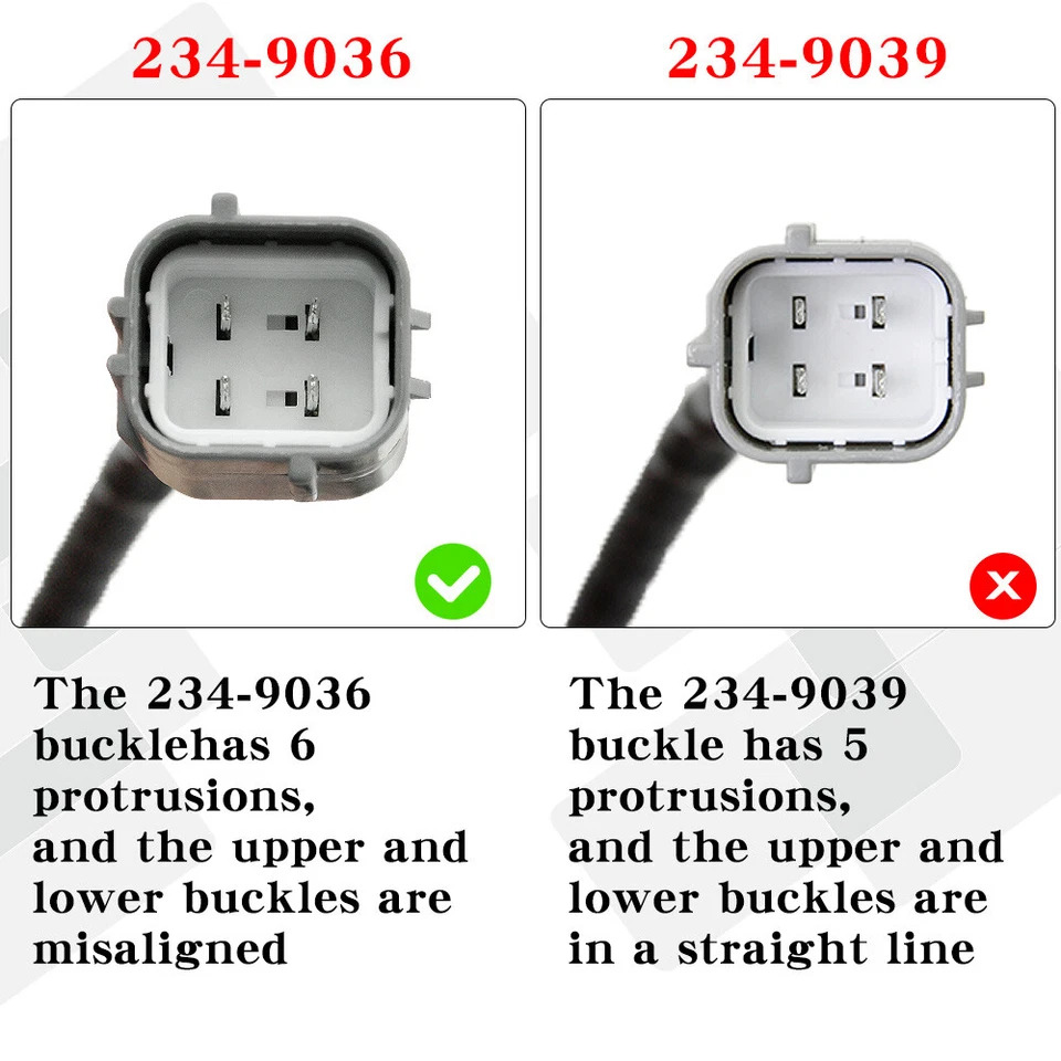 Sensor de oxígeno O2 de 2,5 L aguas arriba y aguas abajo de repuesto para Nissan Rogue 2008-2013 Foto 2 de 4