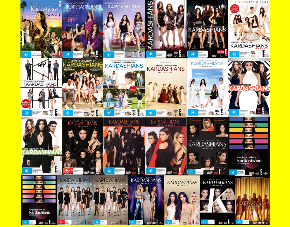 KEEPING UP WITH THE KARDASHIANS Complete Season Series 1-20 70