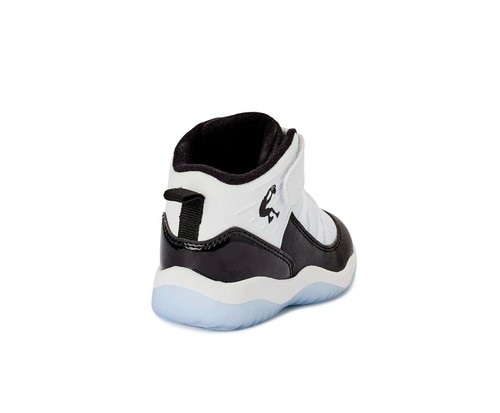 SHAQ Baby Shoes Black and White Infant/toddler Sneakers - Picture 6 of 6