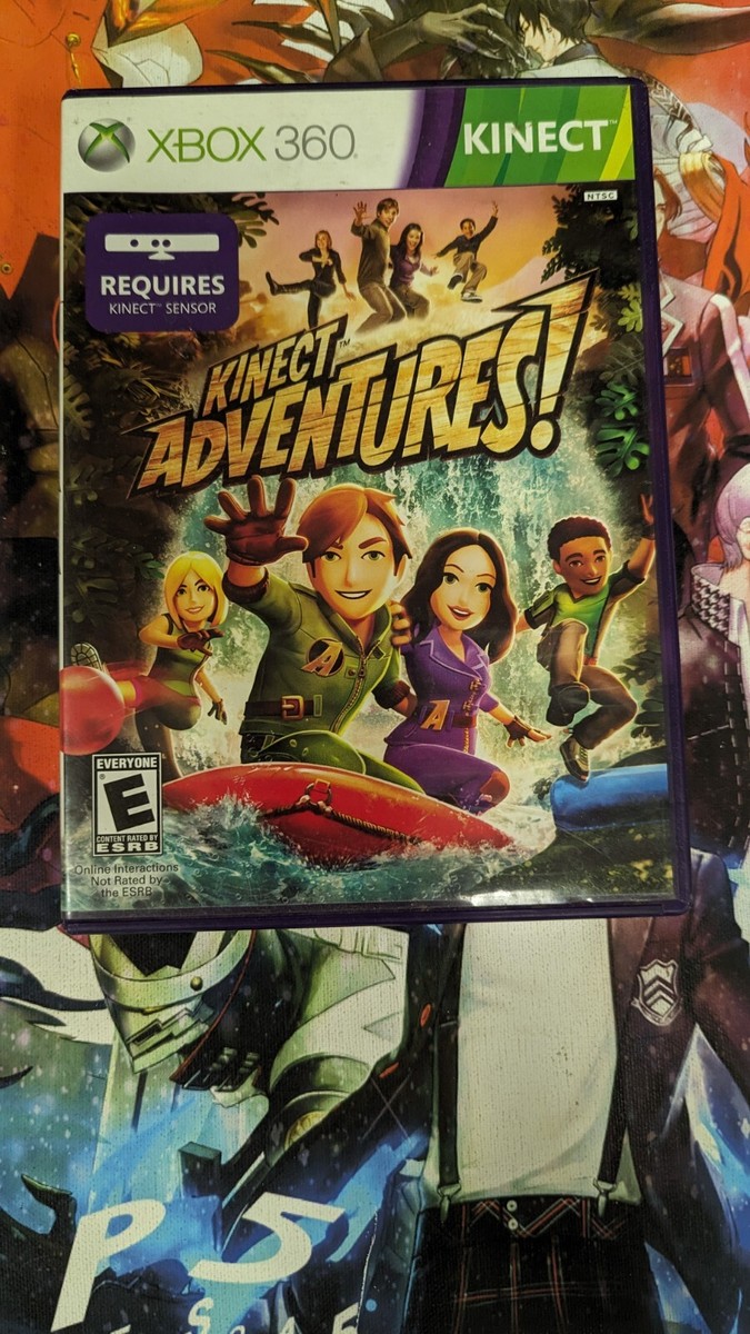 Kinect Adventures XBOX 360 Connect Sensor Game Complete CIB Tested