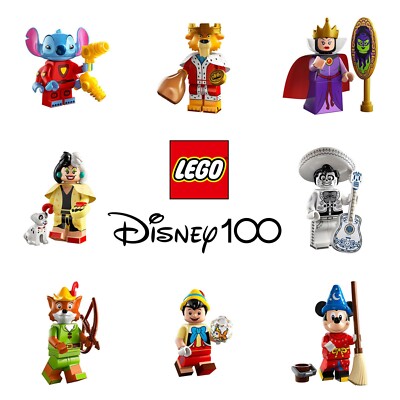 LEGO Disney 100 Minifigures 71038 43212 Brand New SELECT YOUR MINIFIG 