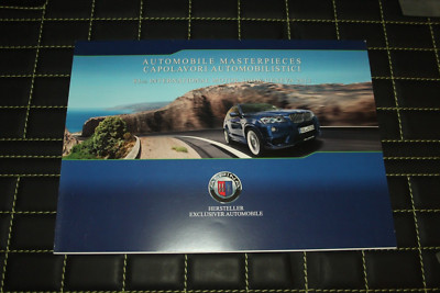 RARE Customer Brochure/Brochure BMW Alpina Geneva 2013 D5 Biturbo B6 B7 b3 GT3 etc