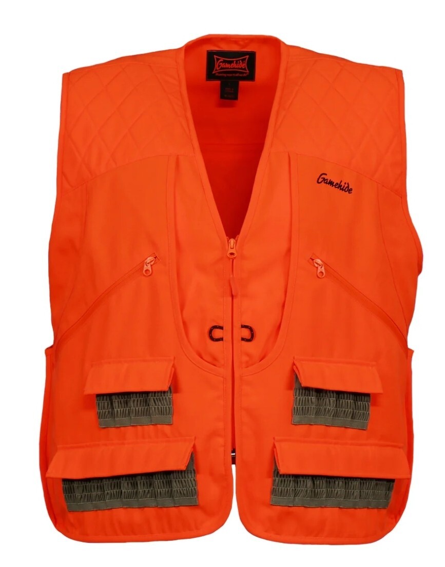 Blaze Orange Browning Grouse Hunting Vest Gamehide Vest Upland