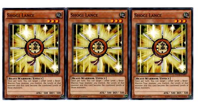 Yugioh 3X - Shogi Lance - Common - 1st Edition - NECH-EN097 - NM