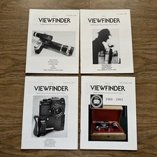 1993 Viewfinder Quarterly Journal Leica Society Photography Magazine FULL YEAR