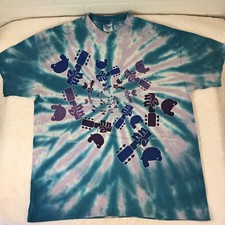 Vintage 90s Woodstock 1994 Tie Dye T-Shirt Sz XL MUSIC FESTIVAL CONCERT