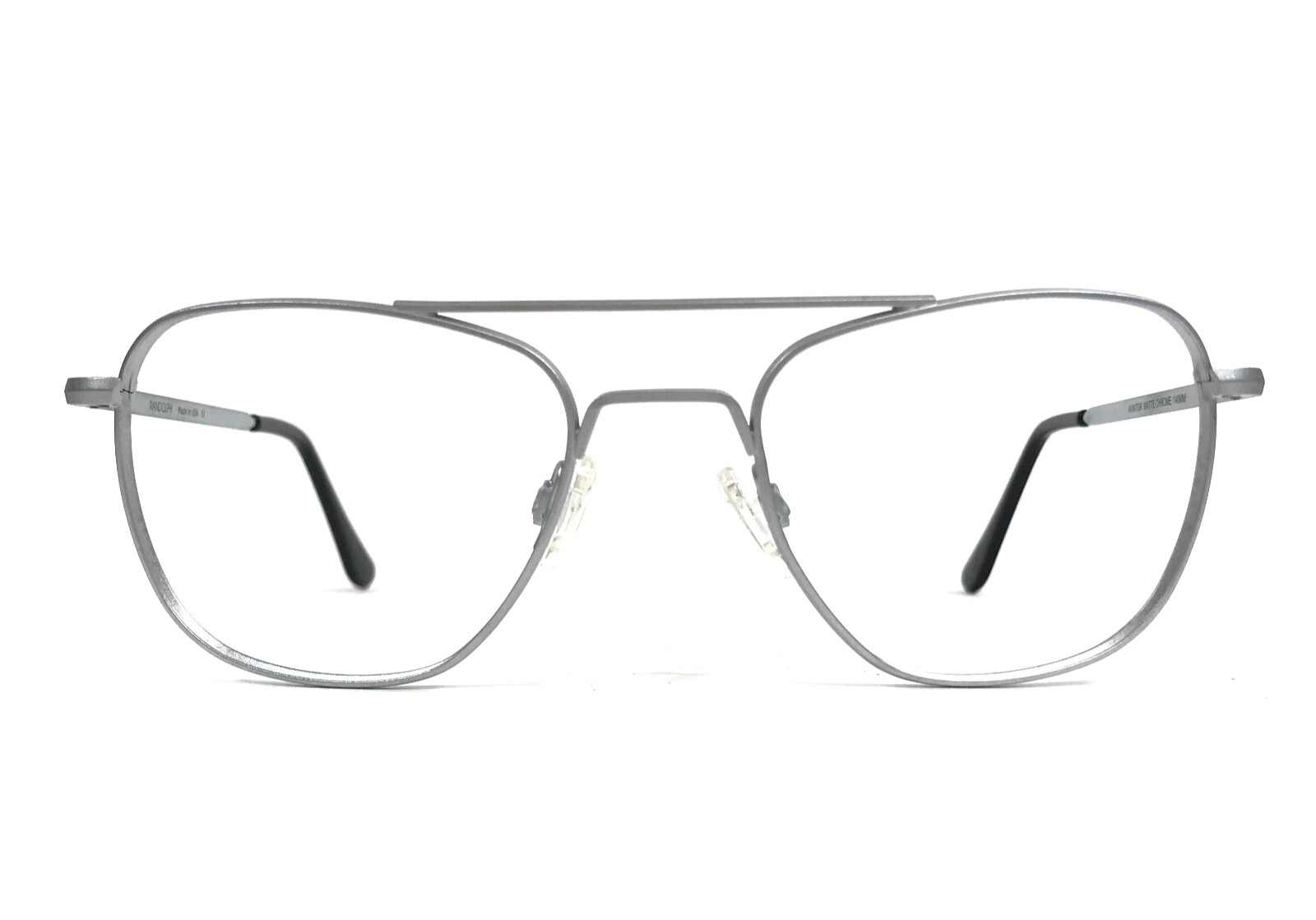 Randolph Engineering Sunglasses Frames AF-52 AVIATOR MATTE CHROME 52-20-140