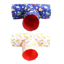 Cage Hamster Toy Tubes Collapsible and Portable Gift for Pet Durable