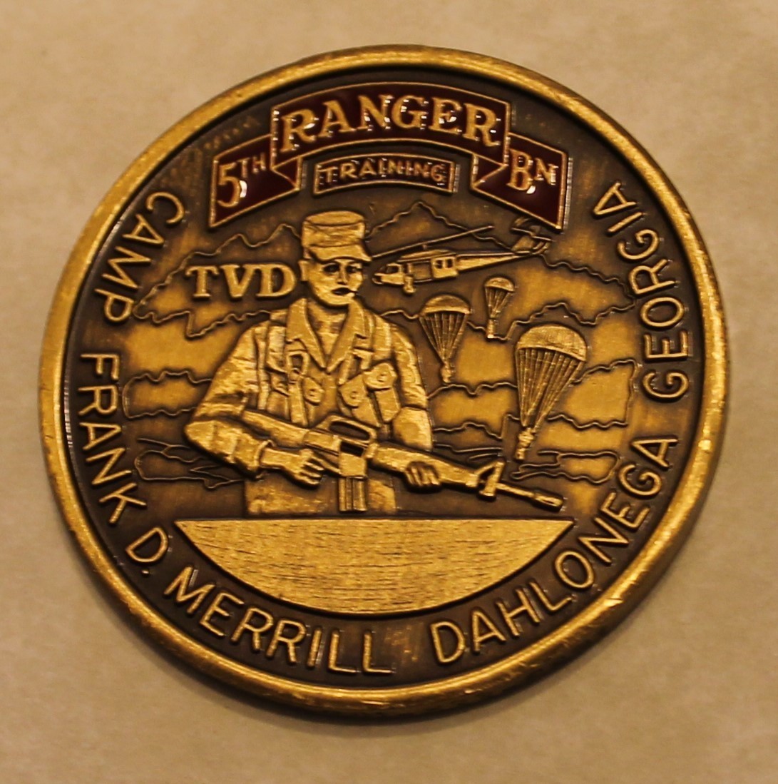 5th Ranger Training BN Camp Frank D. Merrill Dahlonega, GA Army