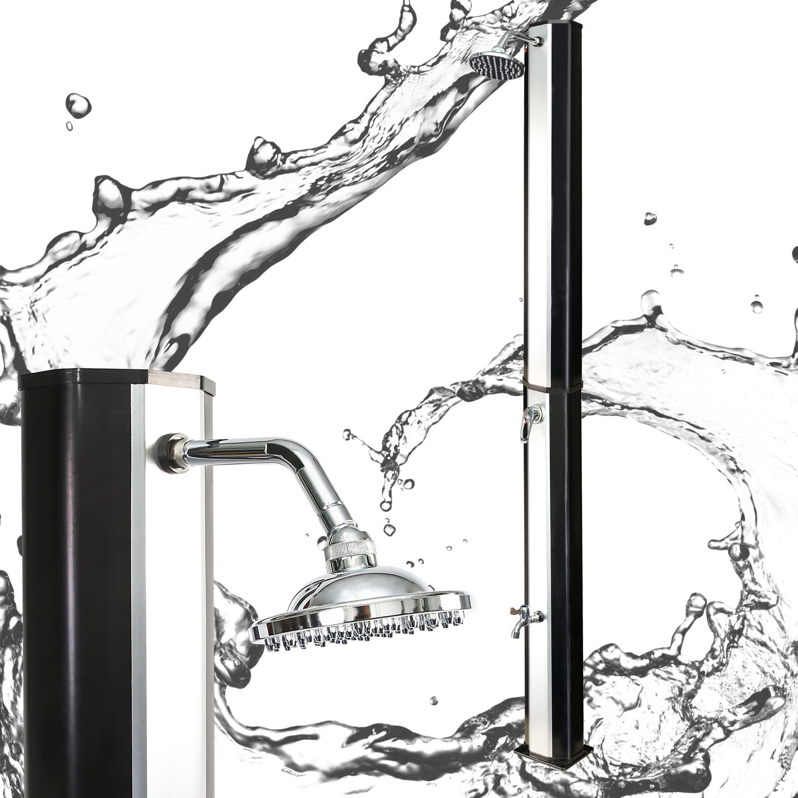 Ducha Solar Ducha De Jardín Piscina Ducha De Camping 35 Litros De Diferentes Colores