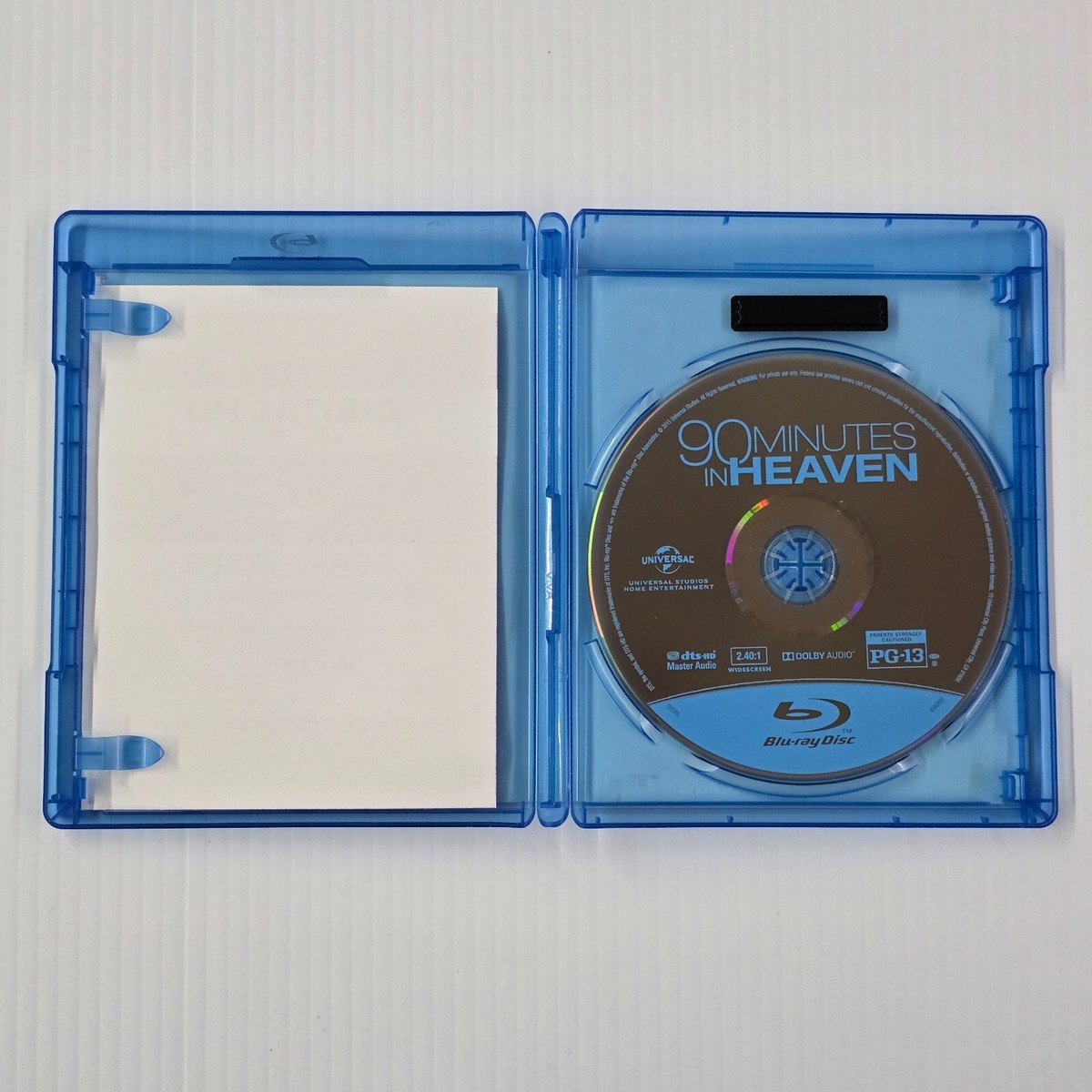 90 Minutes In Heaven (Blu-ray, 2015) Hayden Christensen, Kate