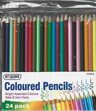 Rysons 24 Coloured Pencils