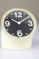 Cronotime by Ritz-Italora Orologio-Tavolo Designer Pio Manzù Made in Italy 1970s