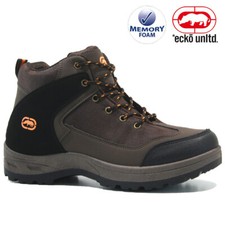 MENS HIKING BOOTS MEMORY FOAM WALKING ANKLE WINTER CASUAL TRAINERS SHOES SIZE