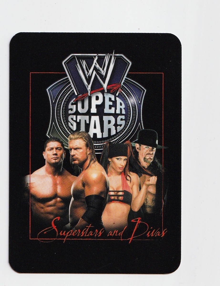 THE UNDERTAKER 2007 WWE Superstars And Divas Playing Card