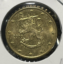 FINLANDIA MONEDA 10 CENT 2000 CIRCULADA