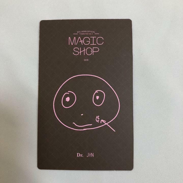 BTS JAPAN OFFICIAL FANMEETING VOL.5 MAGIC SHOP DVD Limited Photo Card PC