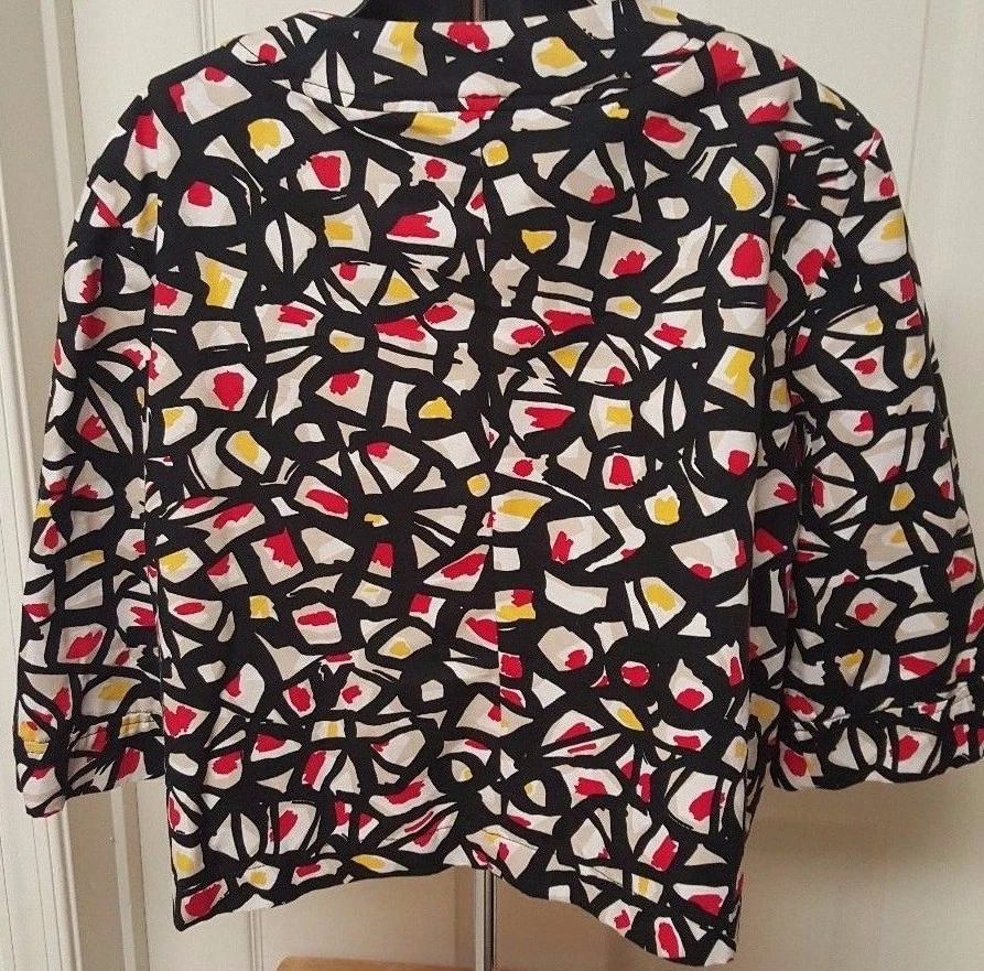 Ruby Rd Womens Jacket Coat Size 18 Multicolor - Image 4 of 4