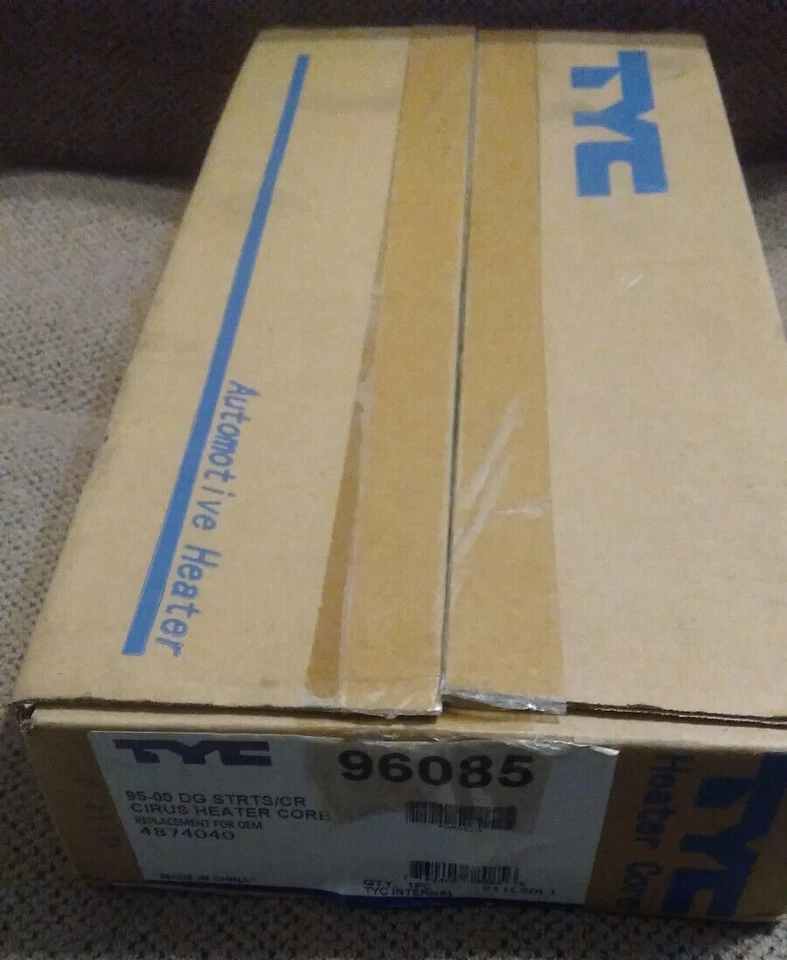 Núcleo de calefacción de climatización TYC 96085 para Dodge Chrysler 95-00 Foto 2 de 2