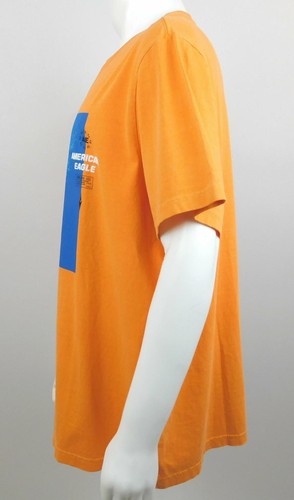 American Eagle Outfitters Orange Graphic T-Shirt Men's Size XXL NWOT - Picture 5 of 8