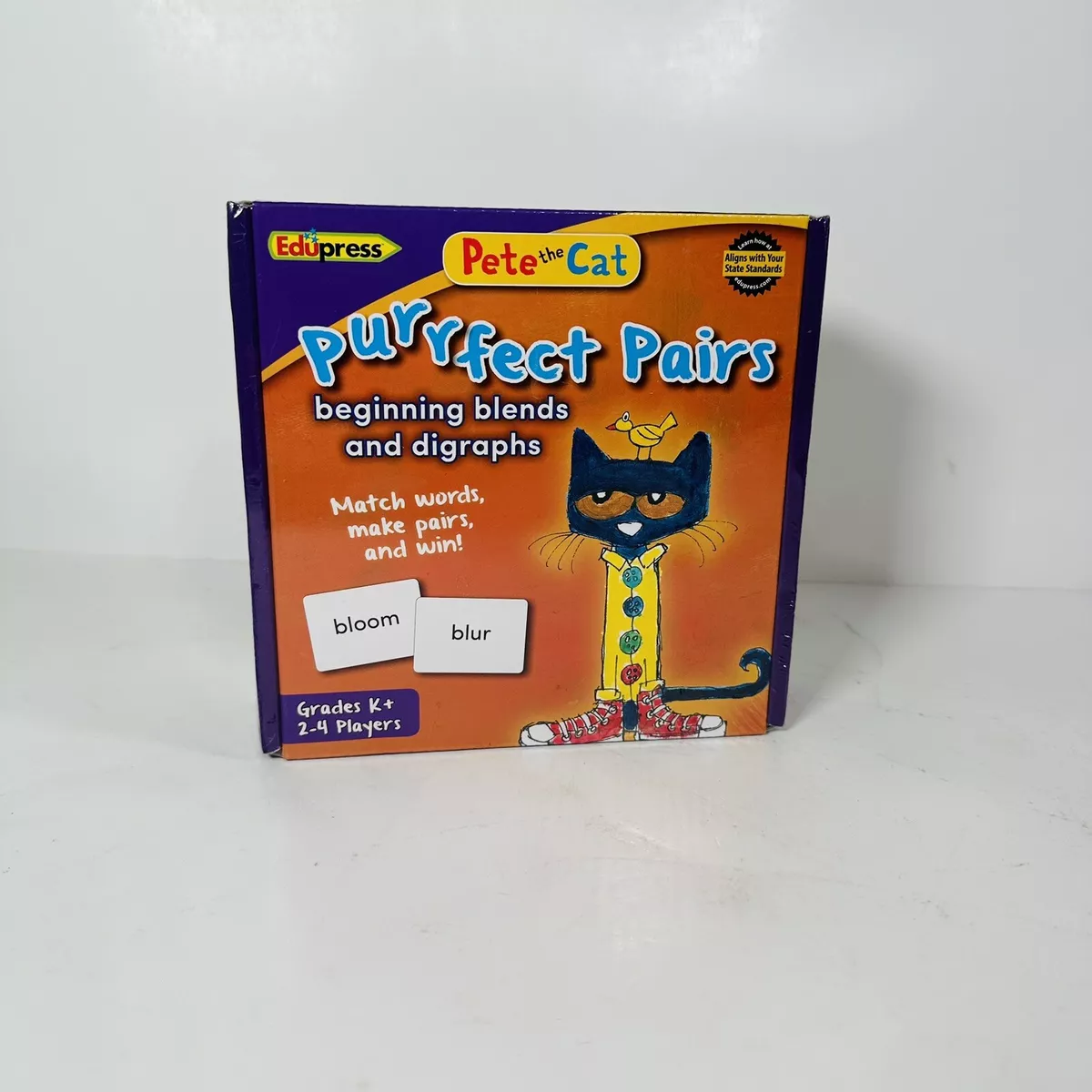 Pete The Cat® Purrfect Pairs Game Beginning Blends & Digraphs