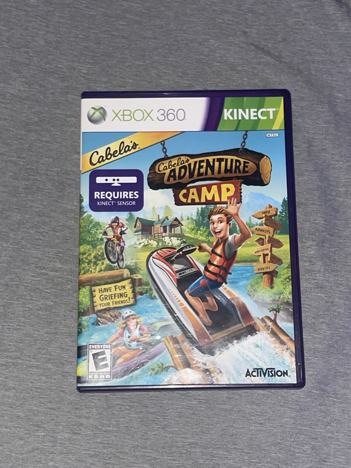 Cabela's Adventure Camp | Microsoft Xbox 360 | Kinect
