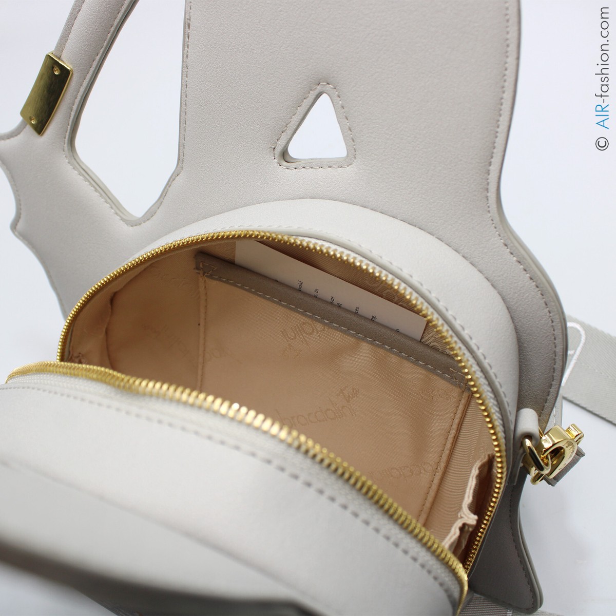【関税還元】Braccialini SHAPE LOONEY TUNES ショルダーバッグ Braccialini Looney Tunes designer Lola Bunny shaped beige