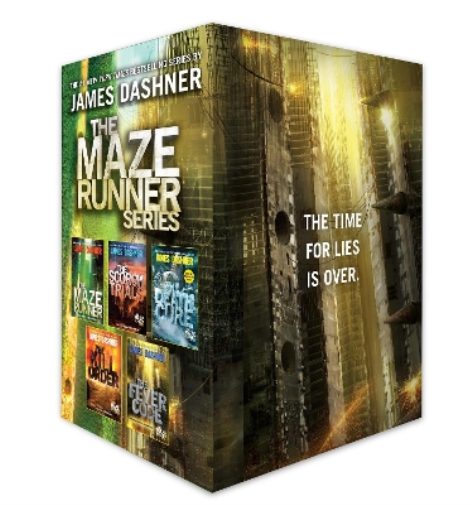 James Dashner The Maze Runner Series Complete Collection Boxed Set ( (Tascabile)